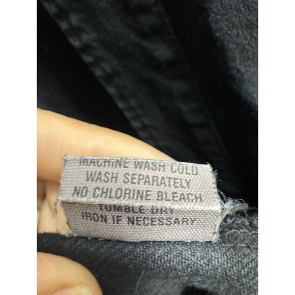 Vintage 80's Sundance Hand Painted Denim Shacket Coatigan Art to Wear Hippie XS - Picture 4 of 8